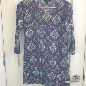 J. Crew multicolored tunic